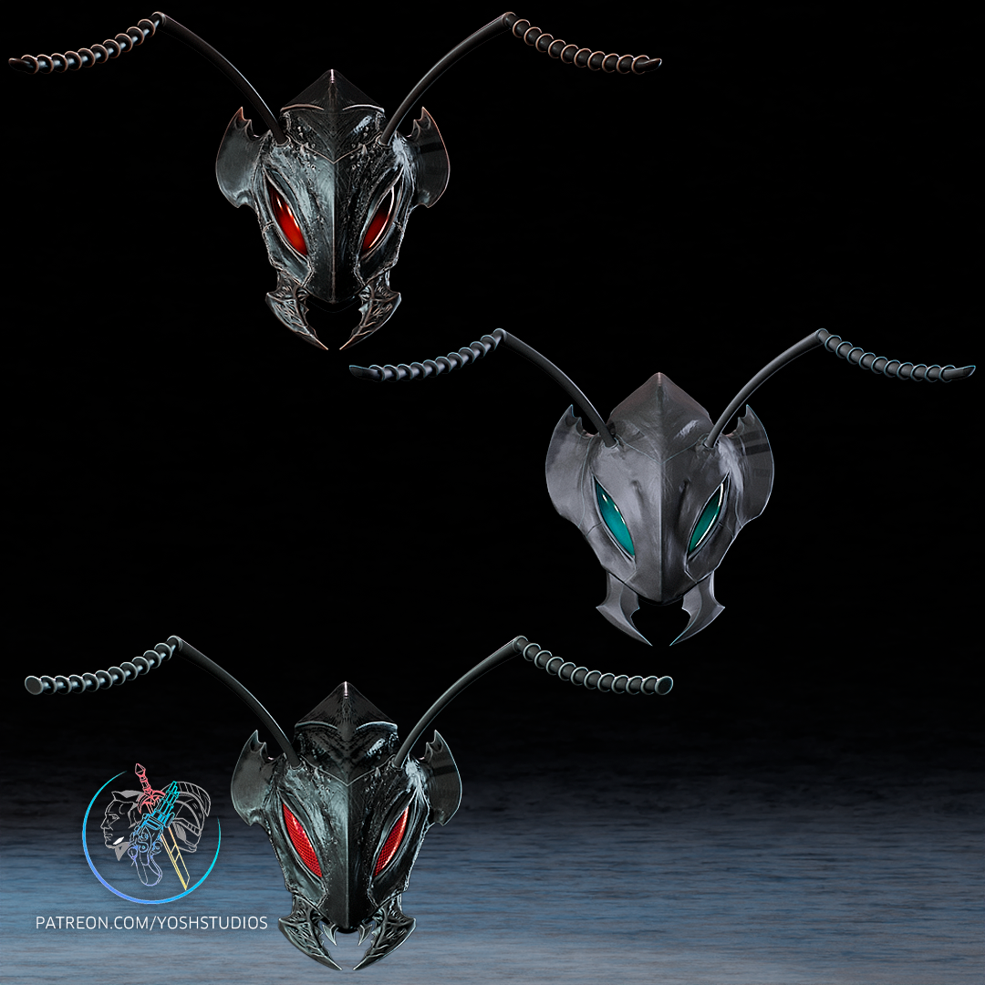 Ant King Helmet 3D printer STL File - Image 2
