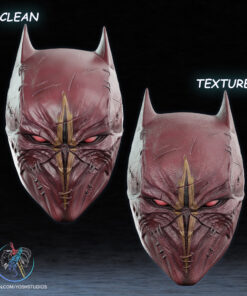 Alternative view of Saint Detective Helmet 3D Printer STL file