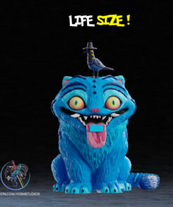 Life Size Blue Tiger 3D Printer STL File