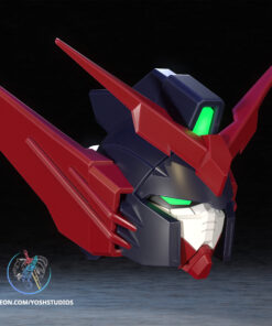 Alternative view of Gundam Epyon Helmet 3D Printer STL File