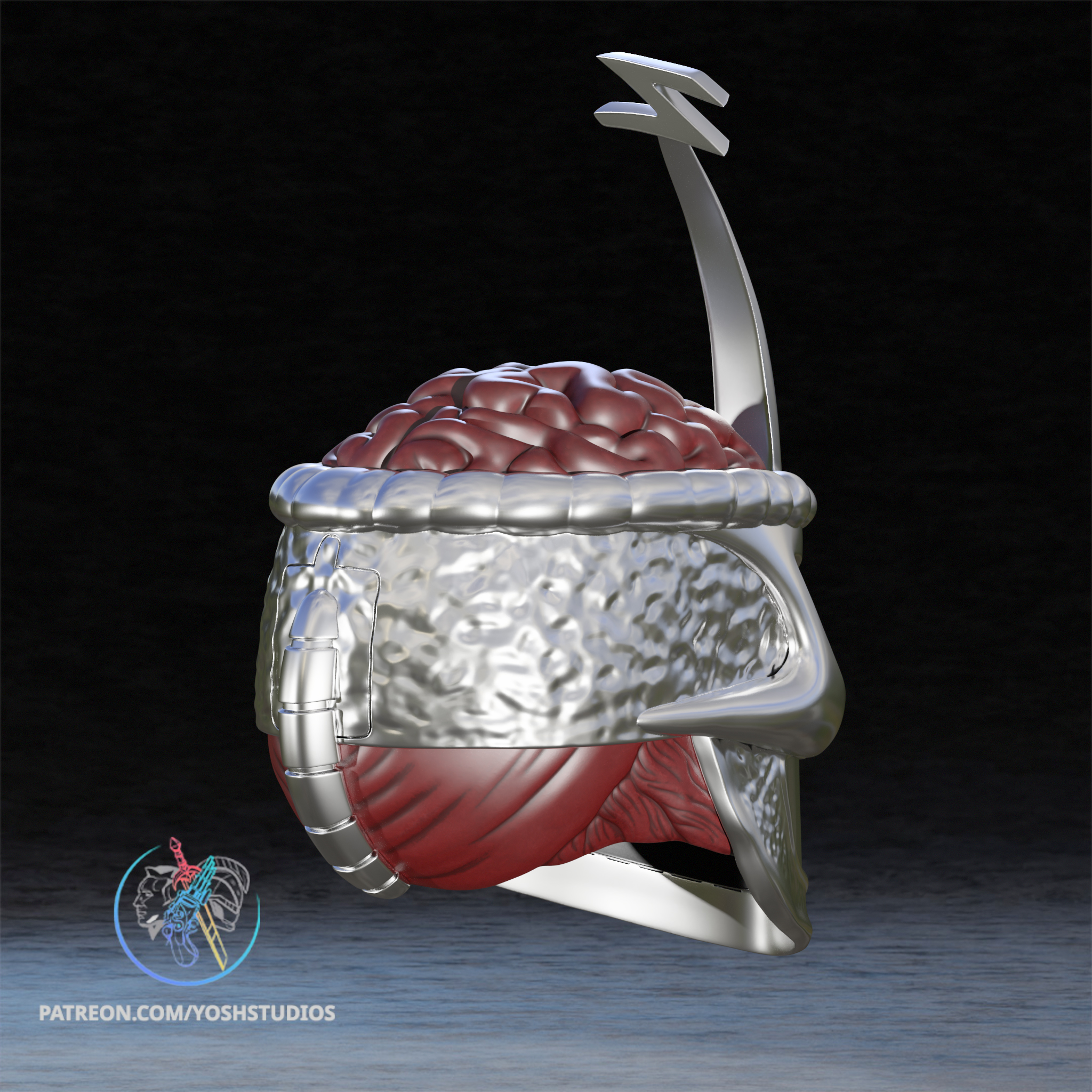 Z Helmet 3D Printer STL File - Image 4