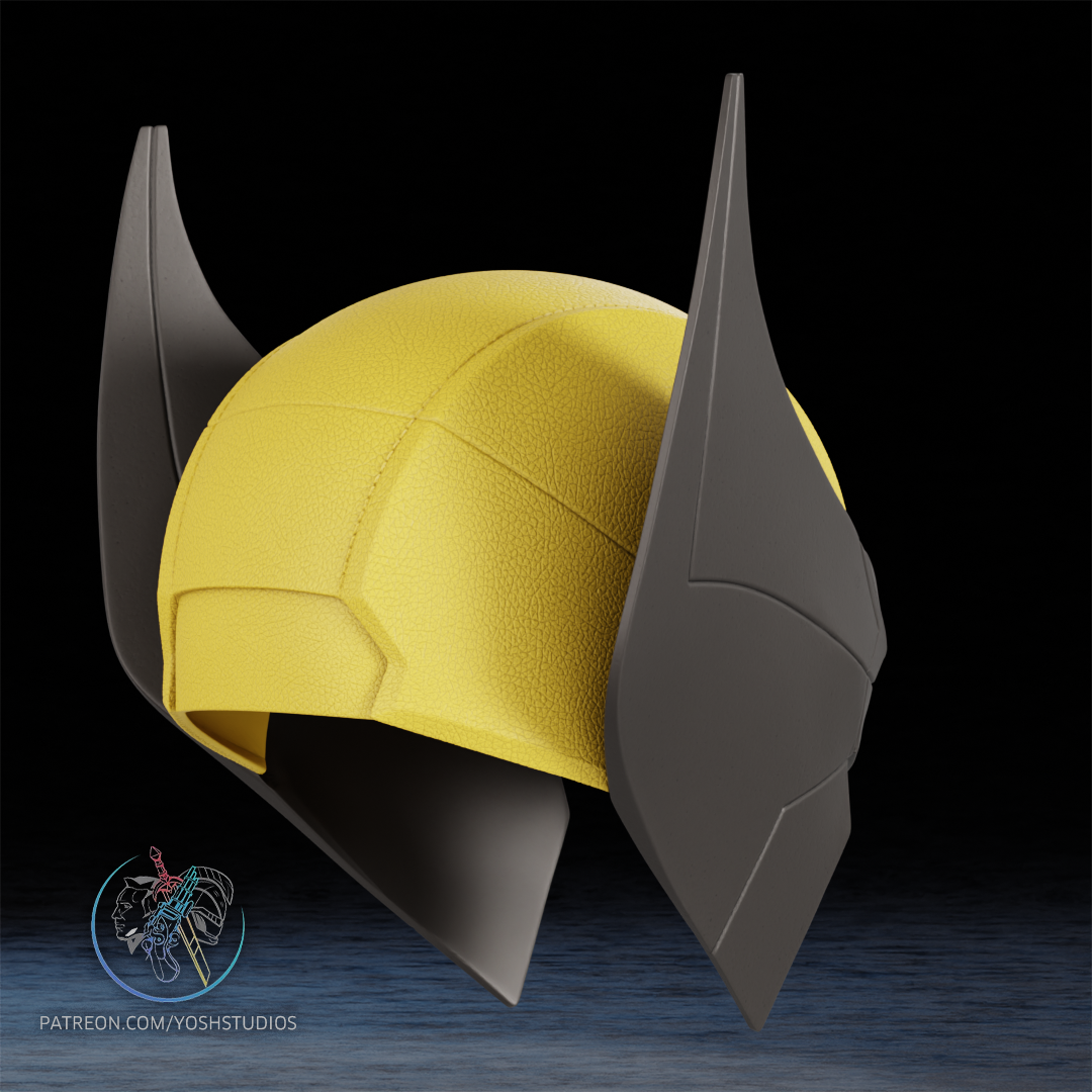 Wolverine PS5 Helmet 3D Printer STL File - Image 5