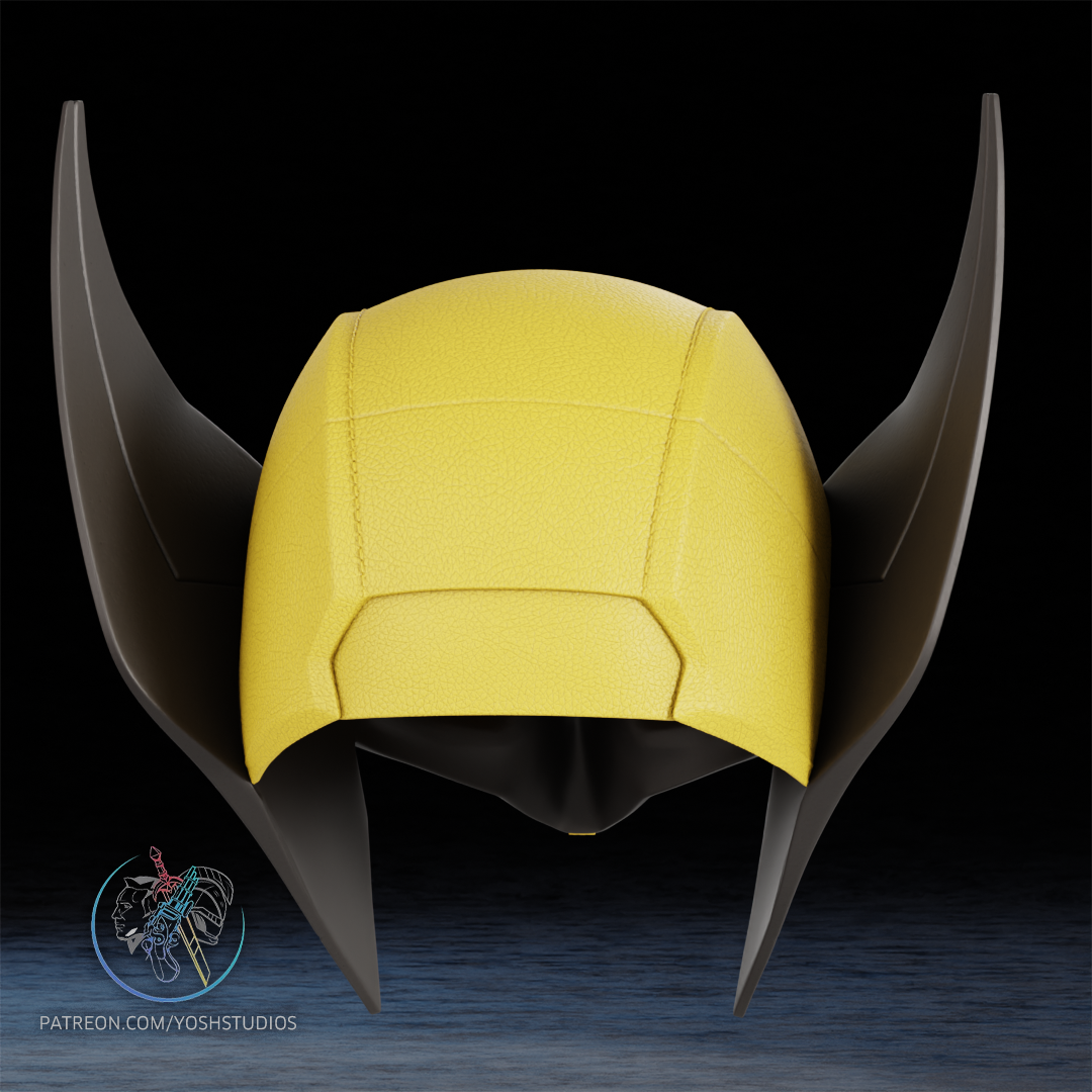 Wolverine PS5 Helmet 3D Printer STL File - Image 6