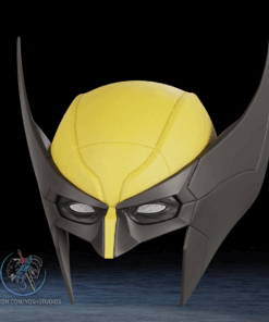 Alternative view of Wolverine PS5 Helmet 3D Printer STL File