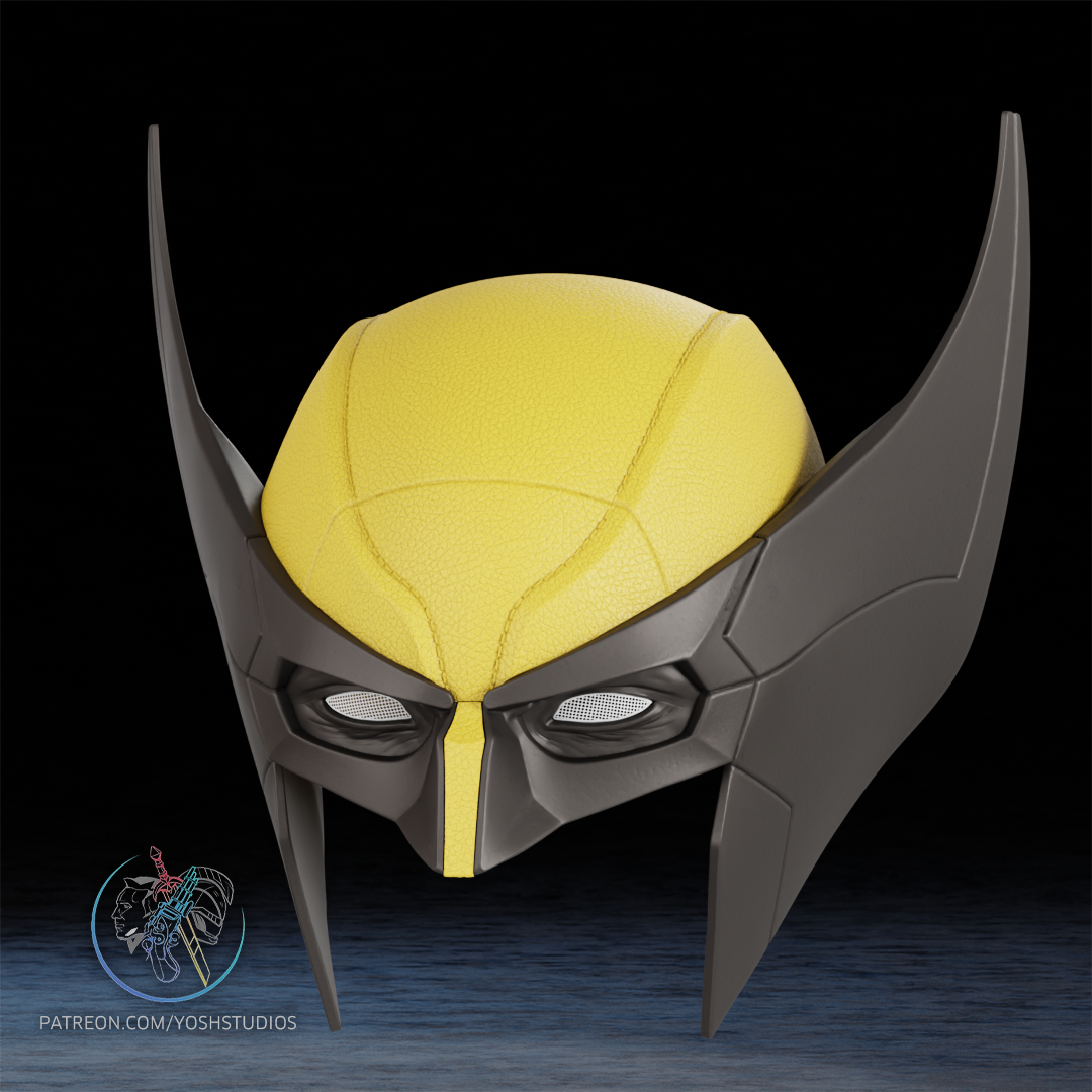 Wolverine PS5 Helmet 3D Printer STL File - Image 2