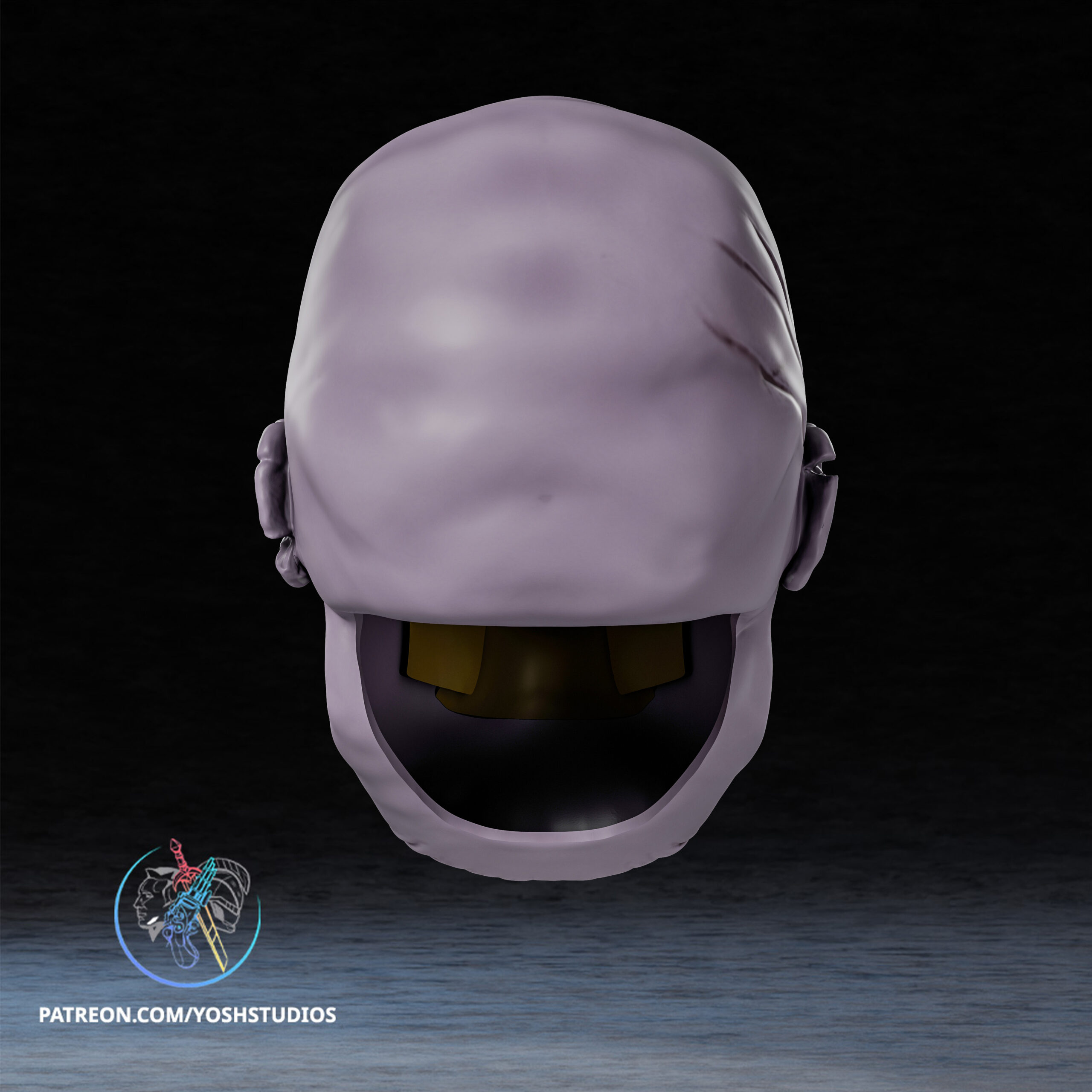 Zombie Thanos Mask 3D Printer File STL - Image 5