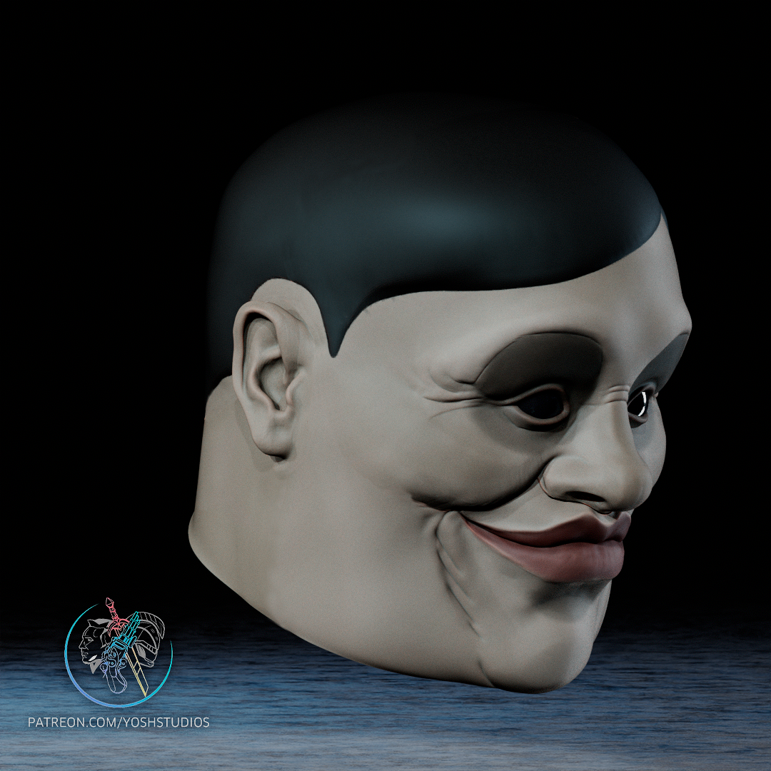 Alien Mask 3D Printer STL File - Image 4