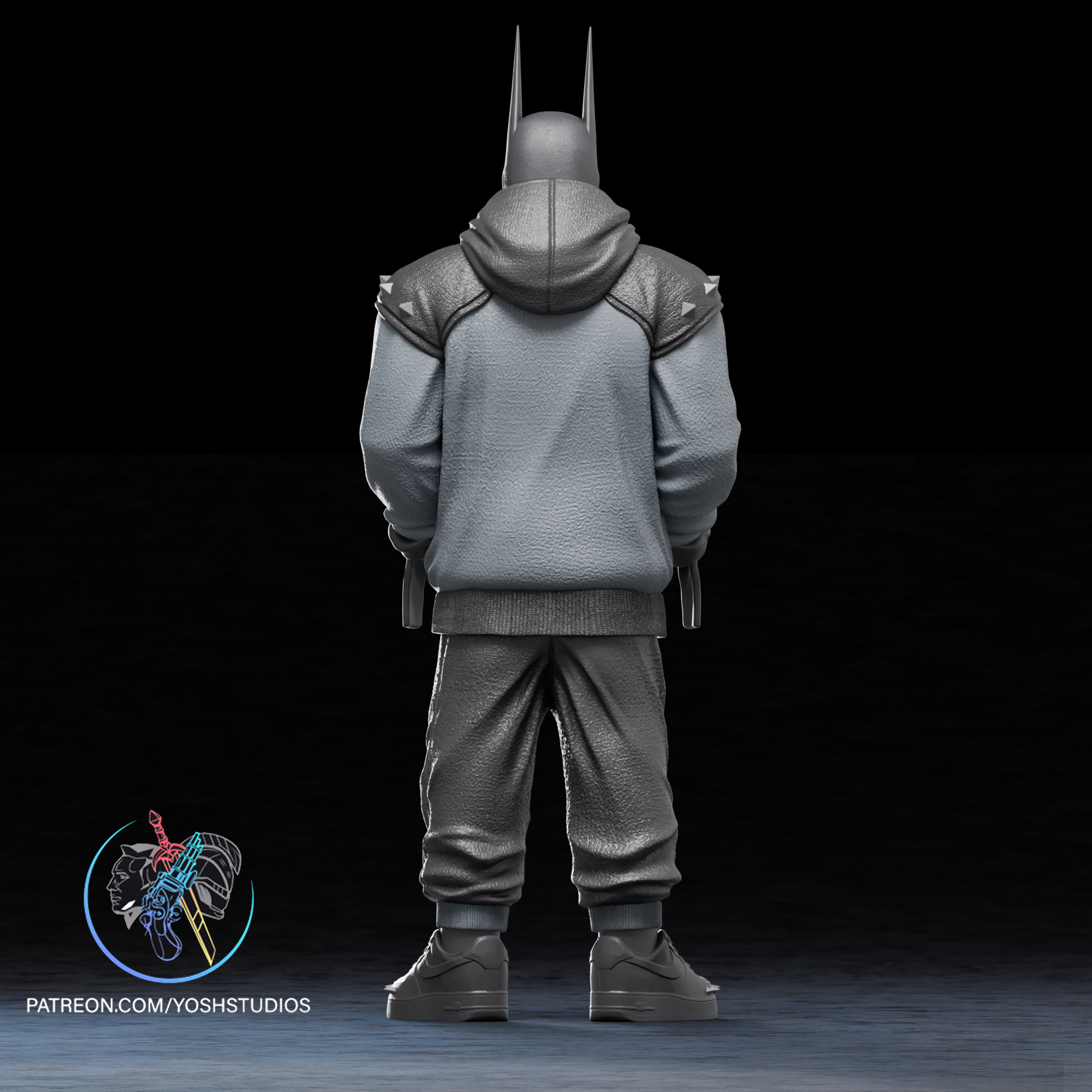Urban Absolute Detective Statue 3D Printer STL File - Image 4