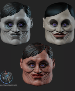 Alternative view of Alien Mask 3D Printer STL File