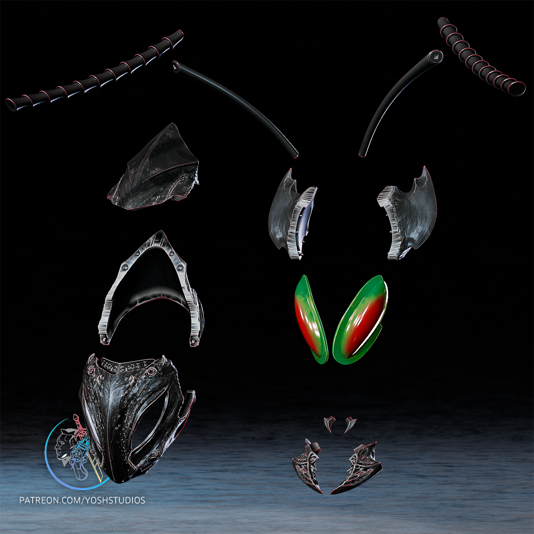 Ant King Helmet 3D printer STL File - Image 6