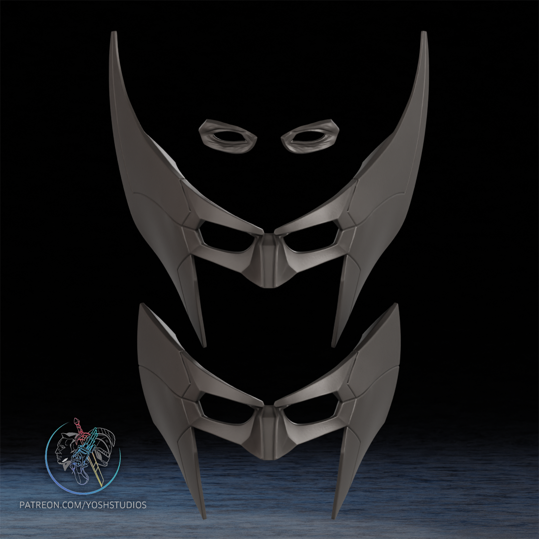 Wolverine PS5 Helmet 3D Printer STL File - Image 8
