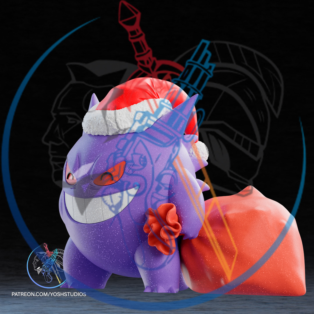 Christmas Monster #094 3D Printer STL file - Image 6