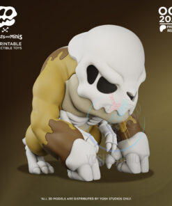 Brown Dinosaur 3D Printer File STL