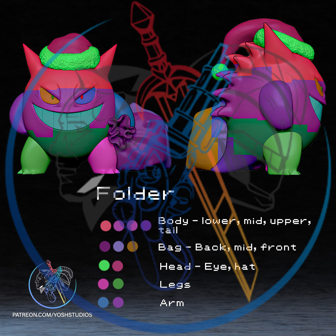 Christmas Monster #094 3D Printer STL file - Image 9