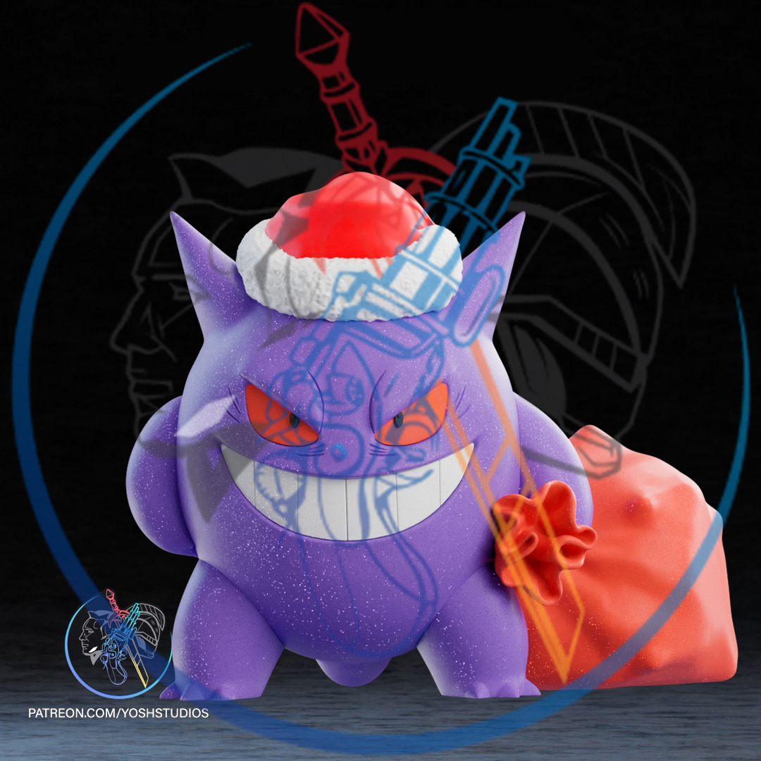 Christmas Monster #094 3D Printer STL file