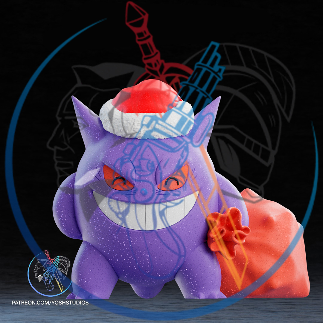 Christmas Monster #094 3D Printer STL file - Image 3