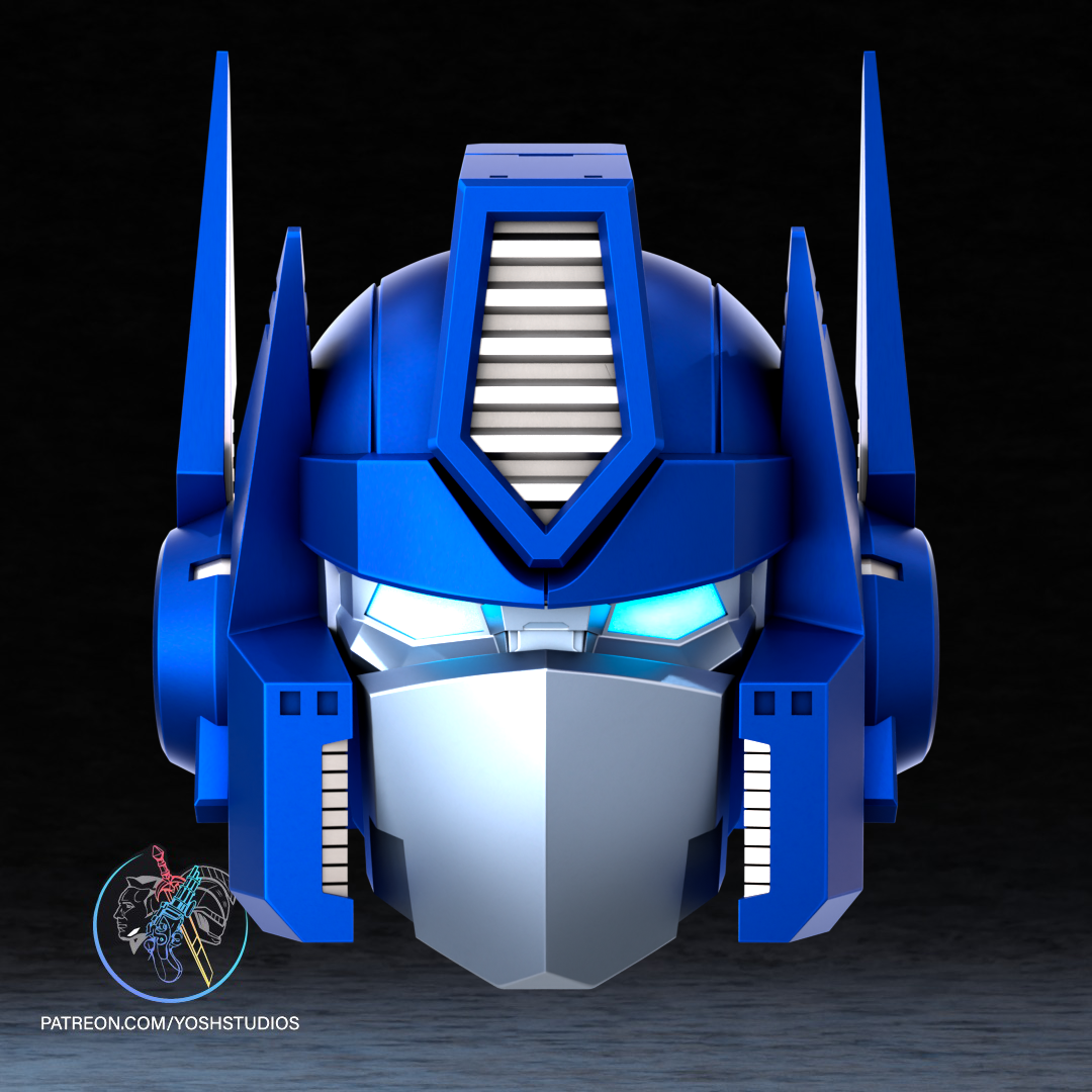 G1 Optimus Prime Helmet 3D Printer STL file