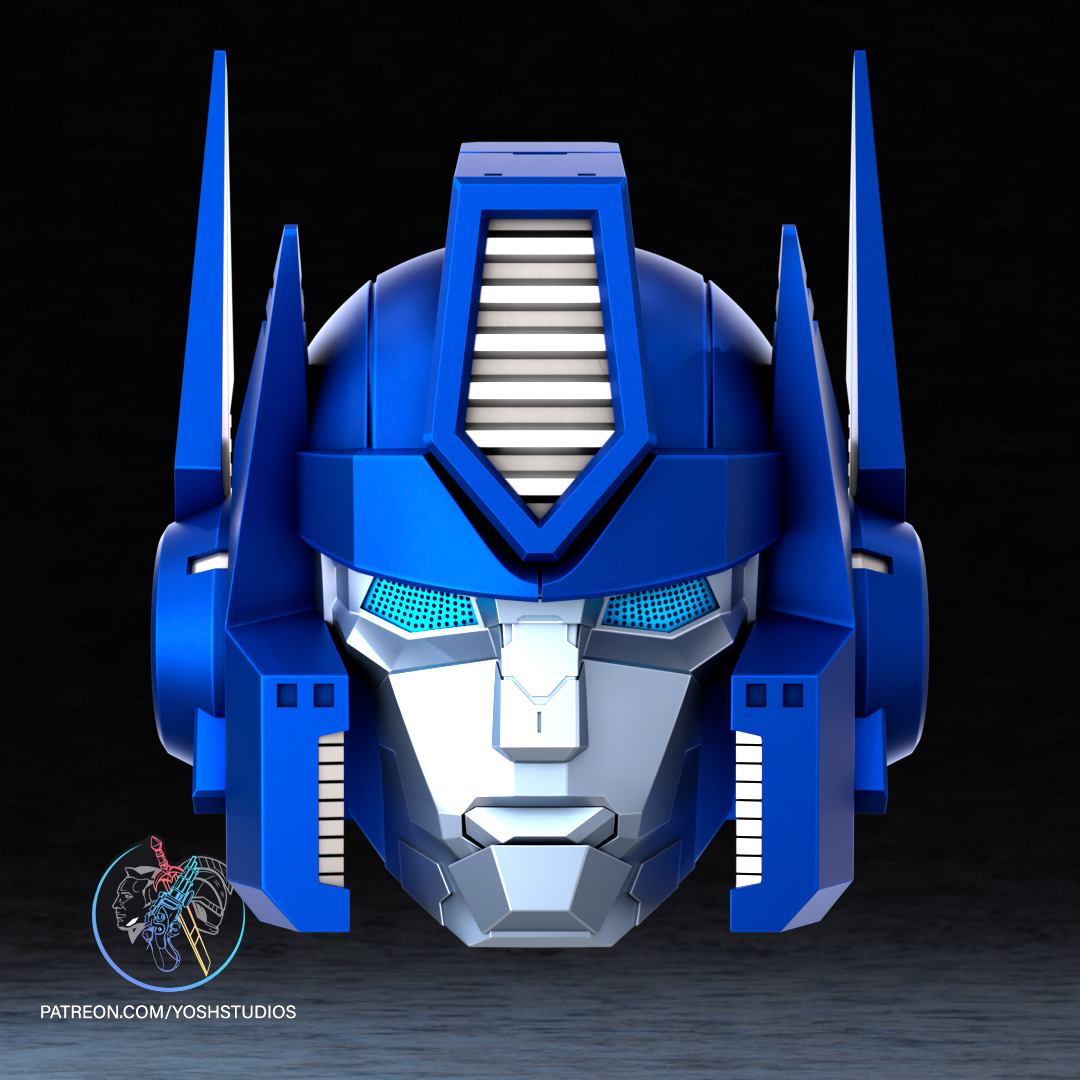 G1 Optimus Prime Helmet 3D Printer STL file - Image 3