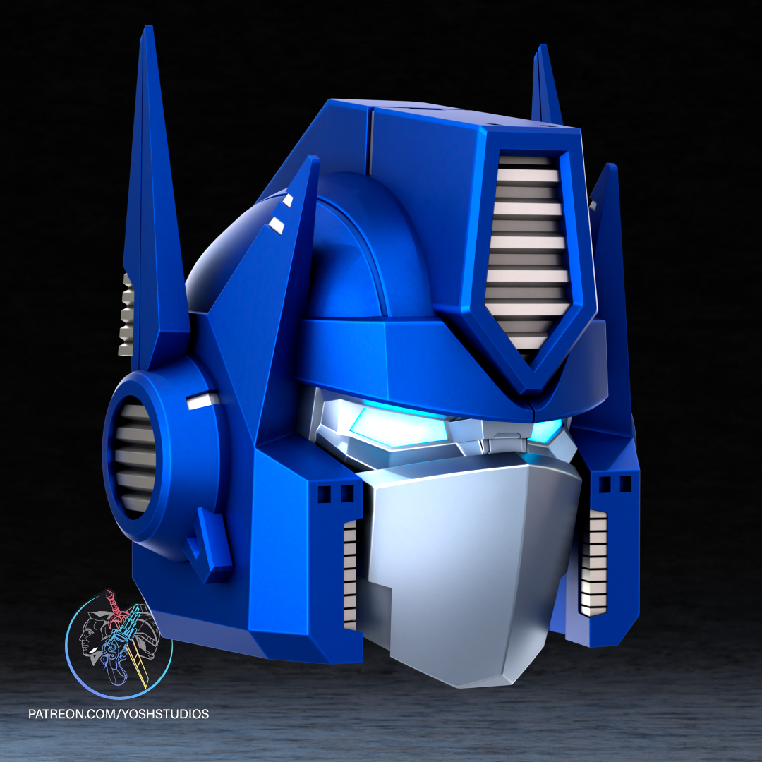 G1 Optimus Prime Helmet 3D Printer STL file - Image 4