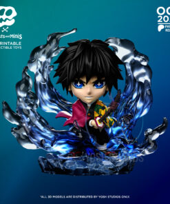 Water Spirit Swordsman 3D Printer File STL