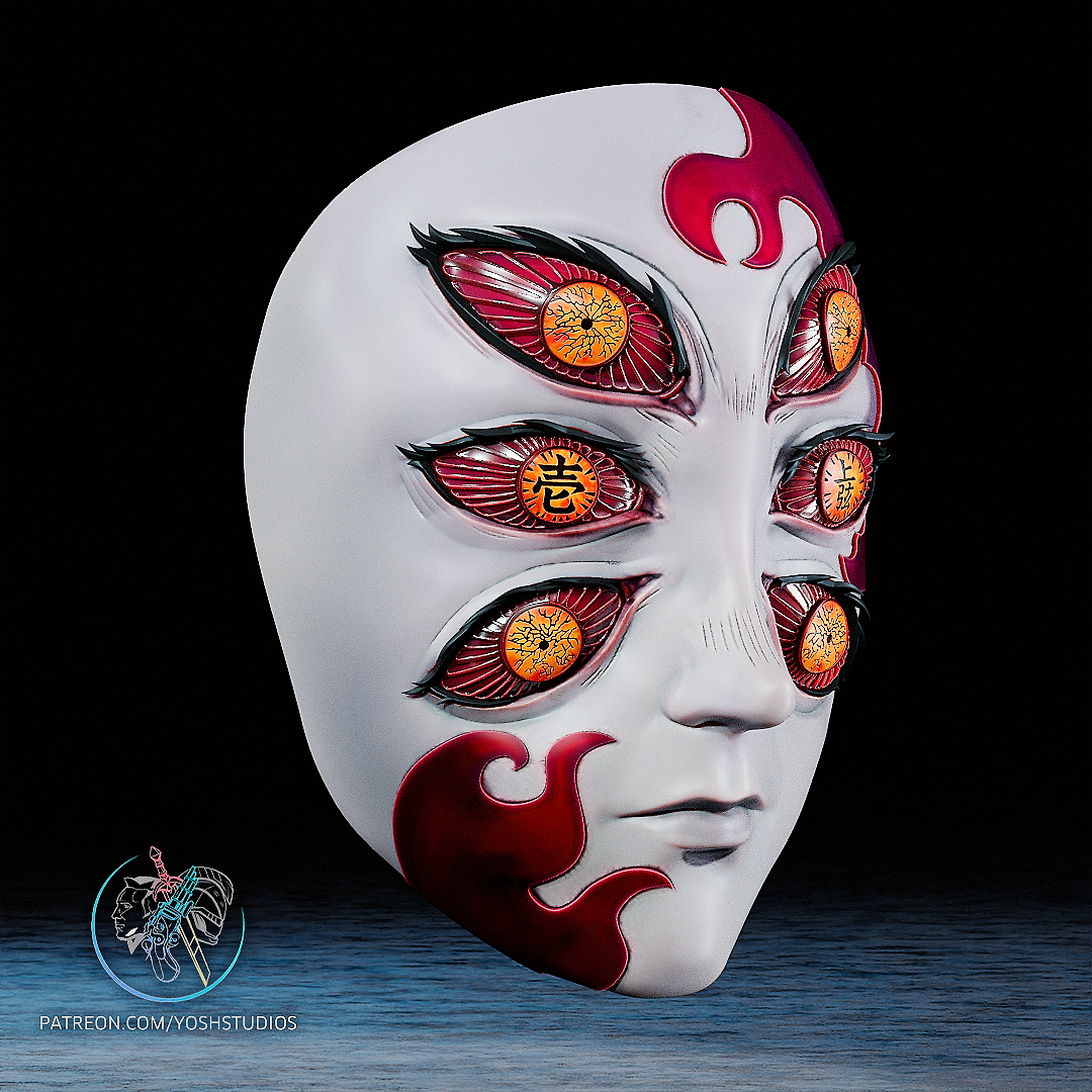 Demon Mask 3D Printer STL file - Image 7