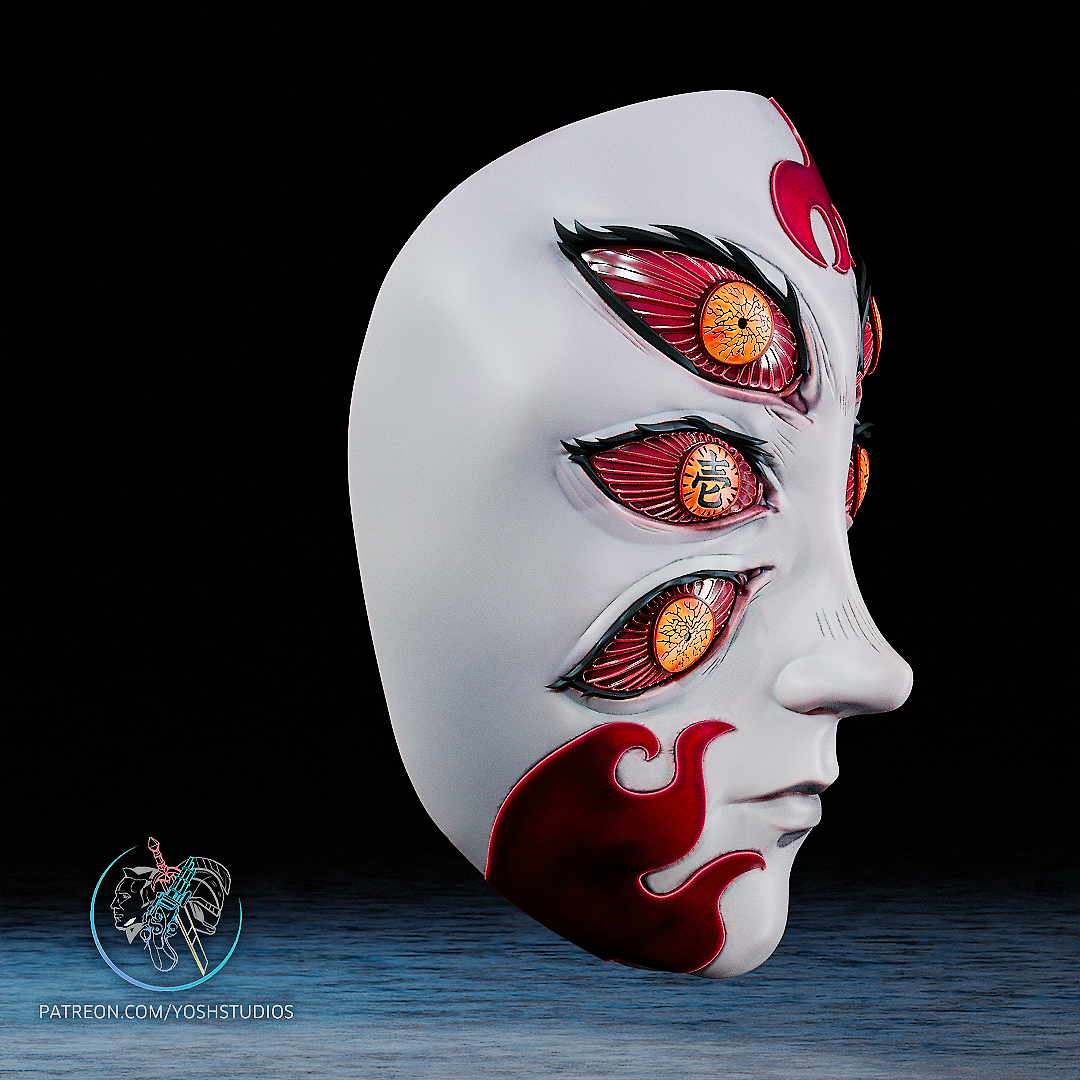 Demon Mask 3D Printer STL file - Image 6