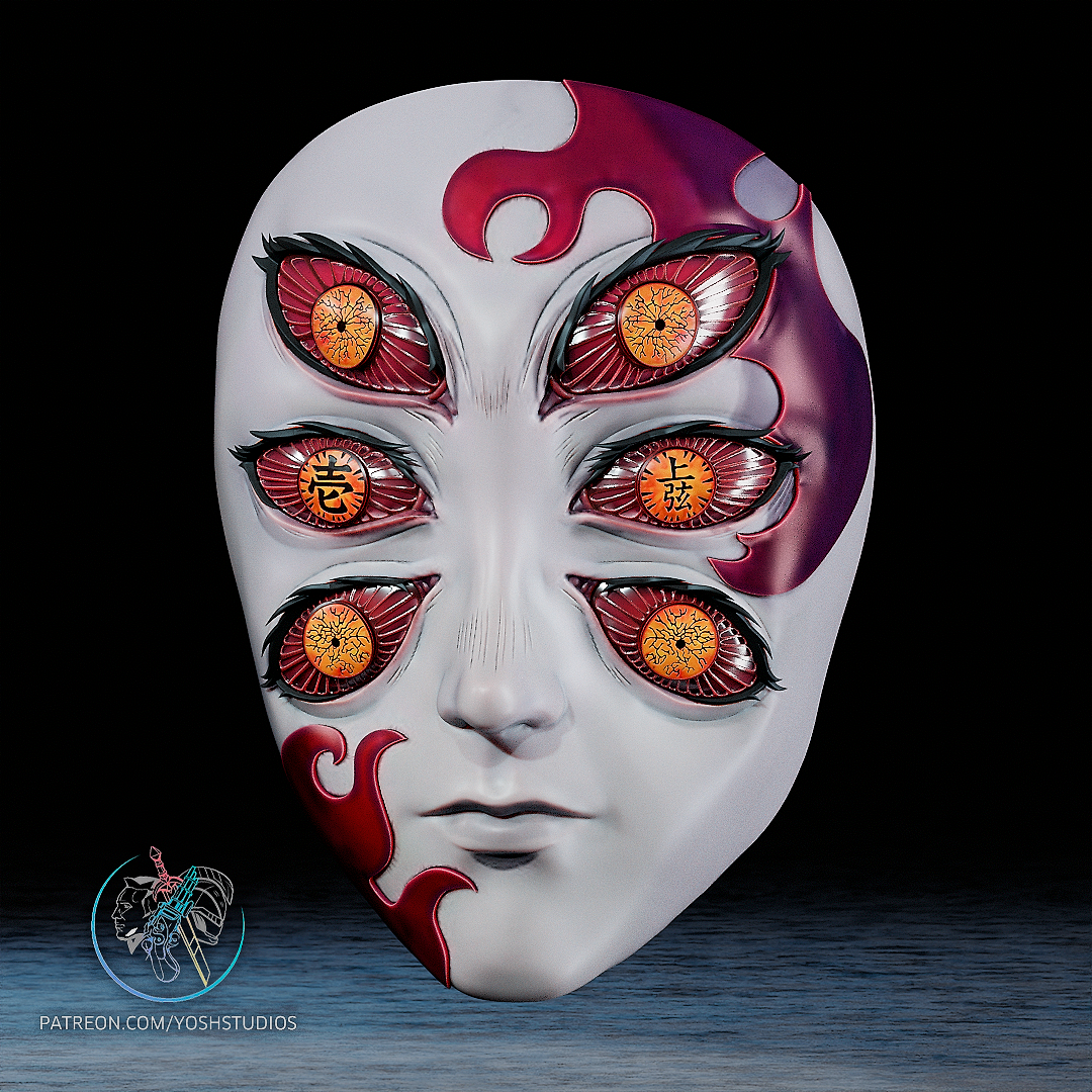 Demon Mask 3D Printer STL file - Image 5