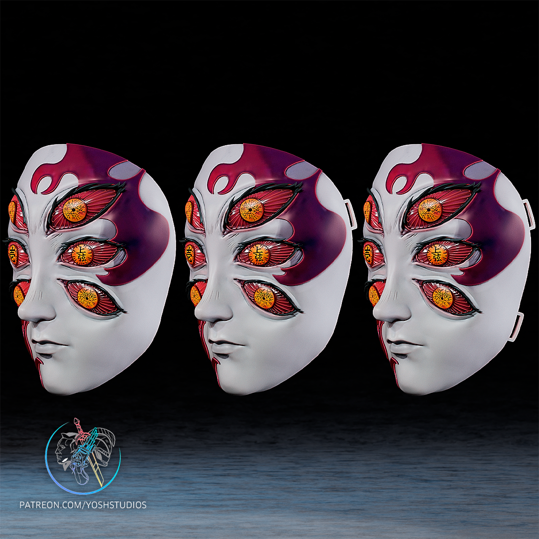 Demon Mask 3D Printer STL file - Image 8