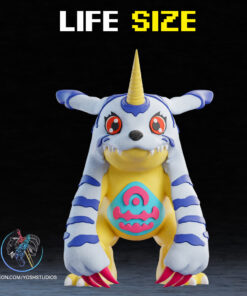 Life Sized Gabumon 3D Printer File STL