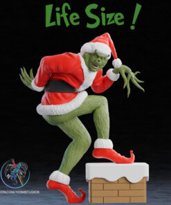 Life Sized Green Elf 3D Printer File STL