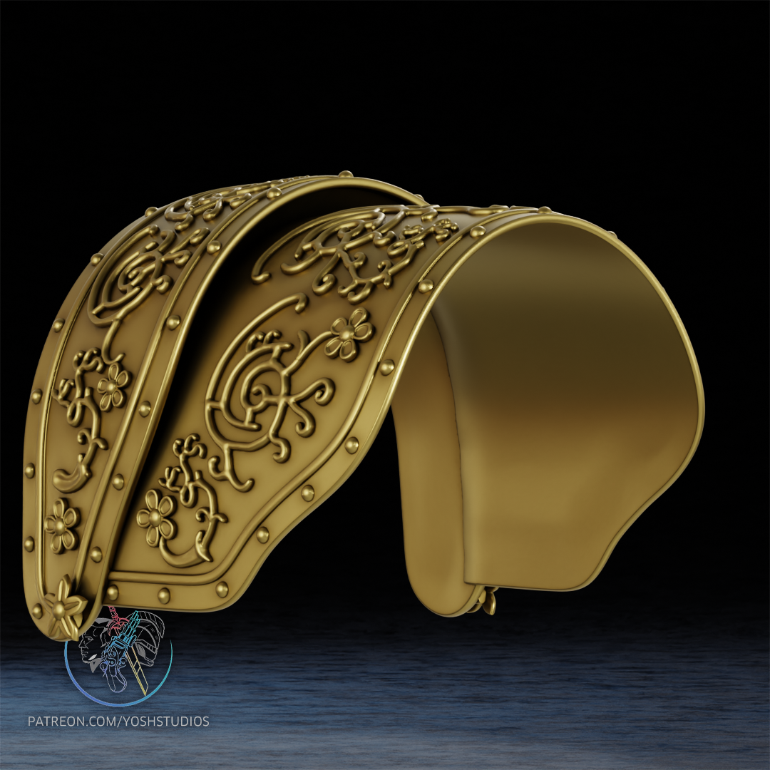 Demon Shoulder 2 3D Printer File STL - Image 4