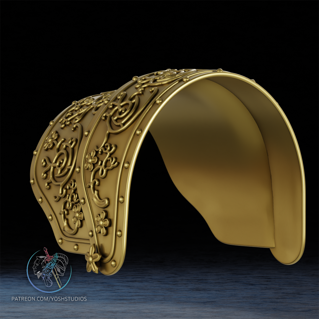 Demon Shoulder 2 3D Printer File STL - Image 5