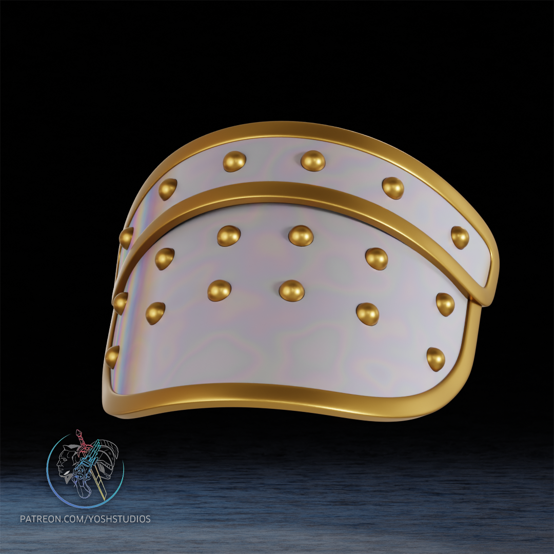 Demon Shoulder 1 3D Printer File STL - Image 2