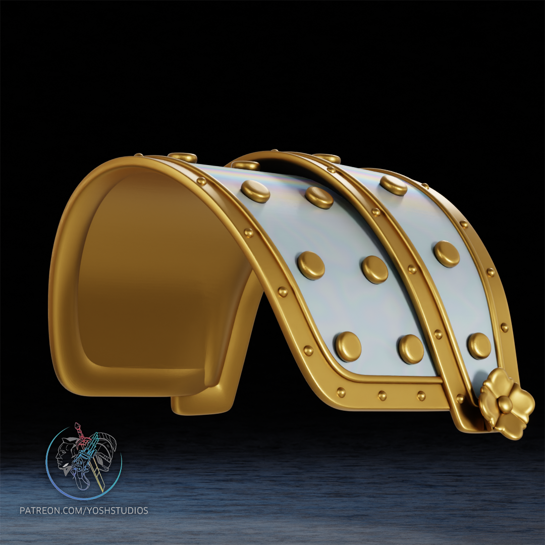 Demon Shoulder 3 3D Printer File STL - Image 5