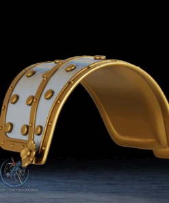 Alternative view of Demon Shoulder 3 3D Printer File STL