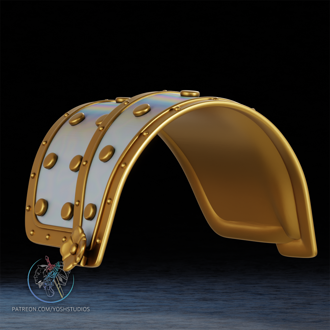 Demon Shoulder 3 3D Printer File STL - Image 2