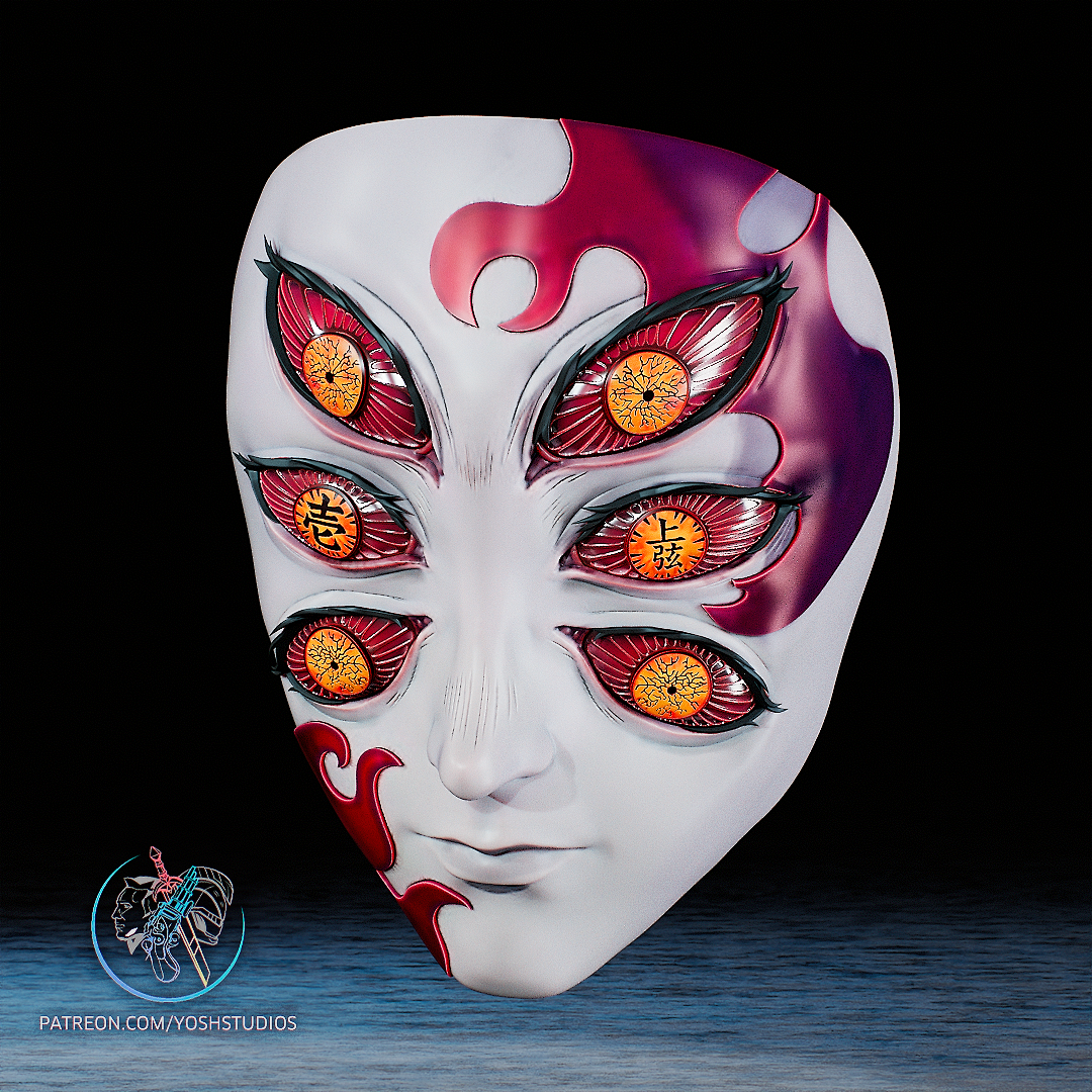 Demon Mask 3D Printer STL file - Image 4